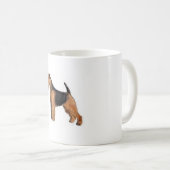 Waliser Terrier Kaffeetasse (VorderseiteRechts)