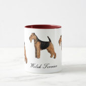 Waliser-Terrier-Keramik-Tasse Tasse (Zentrum)