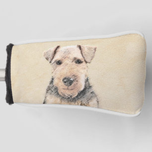 Waliser-Terrier-Malerei - niedliche ursprüngliche Golf Headcover
