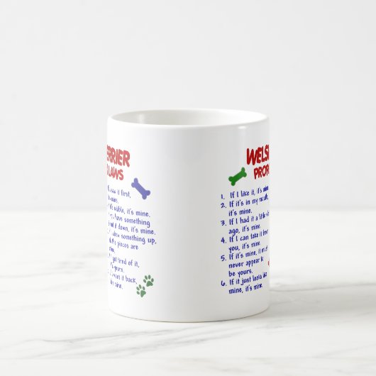 WALISER TERRIER PL2 KAFFEETASSE (Mittel)