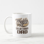 Waliser-Terrier-Vater (Welten am besten) Kaffeetasse (Links)