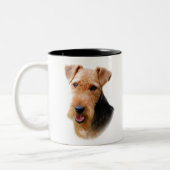 Waliser Terrier Zweifarbige Tasse (Links)
