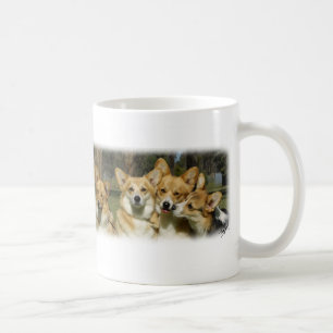 Walisercorgi-Gruppe Kaffeetasse