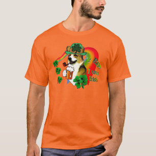Walisercorgi-Heiligen Patrick Tag T-Shirt