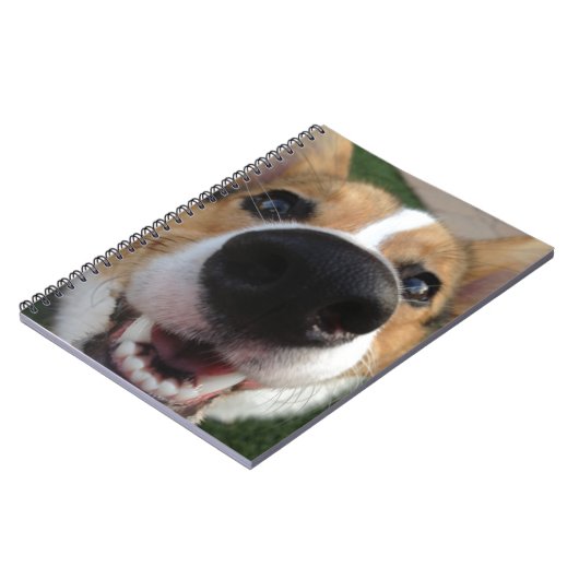 Walisercorgi-Hundenasen-Sammlung Notizblock (Linke Seite)