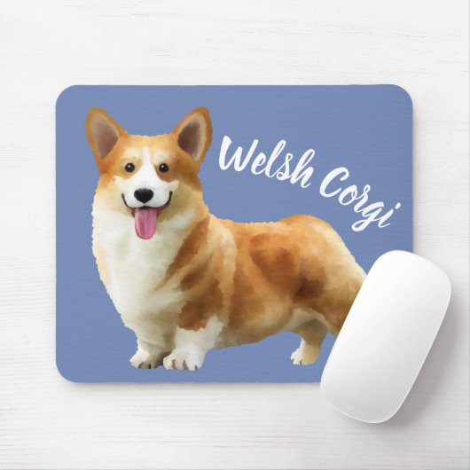 WaliserCorgi illustriertes Mousepad (Mit Mouse)