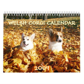 Walisercorgi-Kalender 2009 Kalender