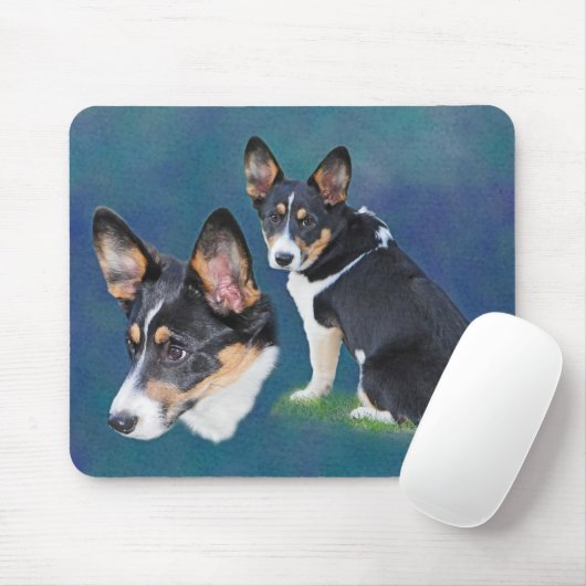 WaliserCorgi Mousepad (Mit Mouse)