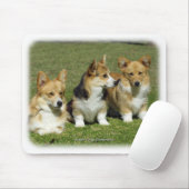 WaliserCorgi (Pembroke) Mousepad (Mit Mouse)