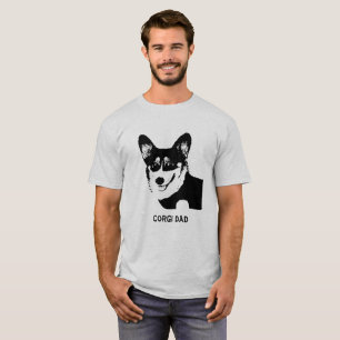 Walisercorgi-Vater T-Shirt