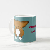 Walisercorgi-Vater-Tasse Kaffeetasse (Vorderseite Links)
