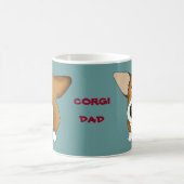 Walisercorgi-Vater-Tasse Kaffeetasse (Mittel)