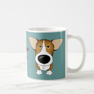 Walisercorgi-Vater-Tasse Kaffeetasse