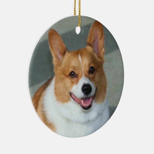 WaliserCorgiverzierung Keramikornament (Rechts)