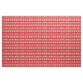 Waliserspringer-Spaniels-Weihnachtsmuster-Rot Stoff (Yard (91,4 cm))