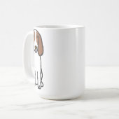 WaliserSpringerspaniel-HundeCartoon Kaffeetasse (Vorderseite Links)