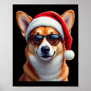 Walish Corgi Weihnachtskraut Weihnachten Weihnacht Poster
