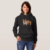 Walisisch Corgi Women's Hoodie (Vorne ganz)