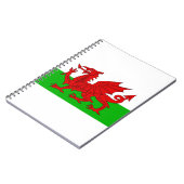 Walisisch / Wales Flag - Cymru Hochwertiges Bild Notizblock (Linke Seite)