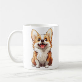Walisische Corgi-Hund Kaffeetasse