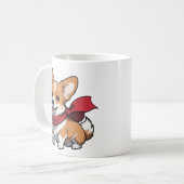 Walisische Corgi-Hund Kaffeetasse (Vorderseite Links)