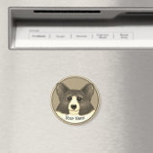 Walisische Corgi-Hund Magnet (In Situ (Geschirrspüler))