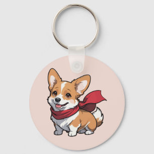 Walisische Corgi-Hund Schlüsselanhänger