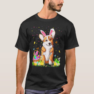 Walisische Corgi-Hunde Ostereier Jagd Walisische C T-Shirt