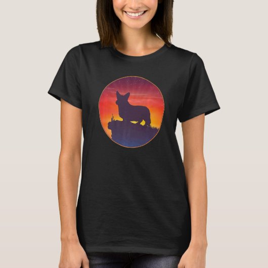 Walisische Corgi-Hunderasse 3 T-Shirt (Vorderseite)