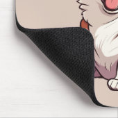 Walisische Corgi-Hundetasse Mousepad (Ecke)