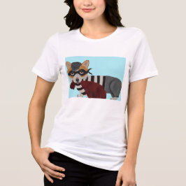 Walisische Corgi Leckerli Dieb Einbrecher T-Shirt Tri-Blend Shirt