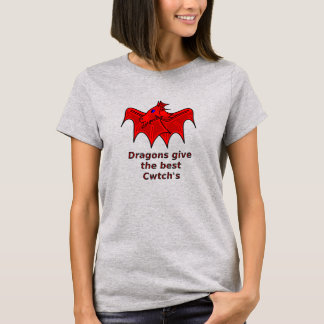 Walisische Drachen geben den besten Cwtch's T-Shirt