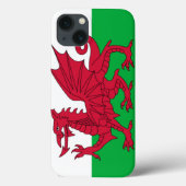 Walisische Drachenflagge Case-Mate iPhone Hülle (Rückseite)