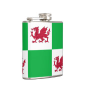 Walisische Drachenflasche Flachmann (Rechts)