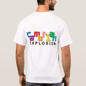 Walisische Explosion T-Shirt (Rückseite)
