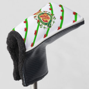 walisische Flagge Golf Headcover