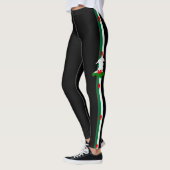 Walisische Flagge Leggings (Links)