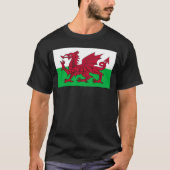 Walisische Flagge T-Shirt (Vorderseite)
