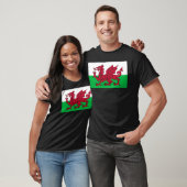 Walisische Flagge T-Shirt (Unisex)