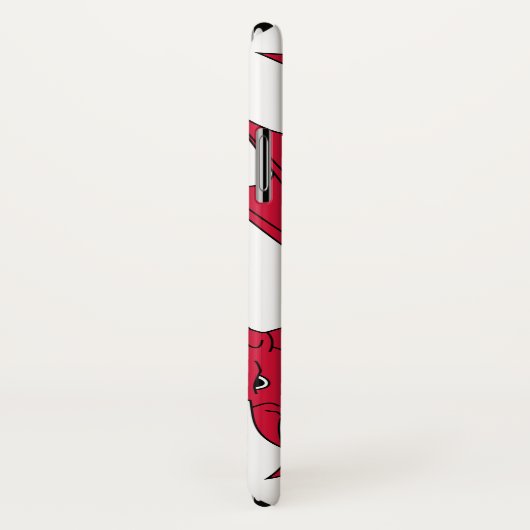 Walisische Flagge (Wales) (walisischer Drache) Case-Mate iPhone Hülle (Hinten/Rechts)