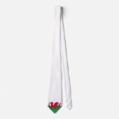 Walisische Flagge (Wales) (walisischer Drache) Krawatte (Vorderseite)