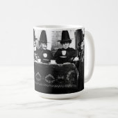 Walisische Hexen - Tee-Party Vintag Kaffeetasse (VorderseiteRechts)