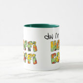 Walisische Kaffee-Tasse: Hoffi Coffi, Nastutiums-M Tasse (Zentrum)