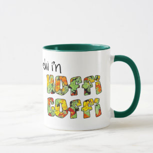 Walisische Kaffee-Tasse: Hoffi Coffi, Nastutiums-M Tasse