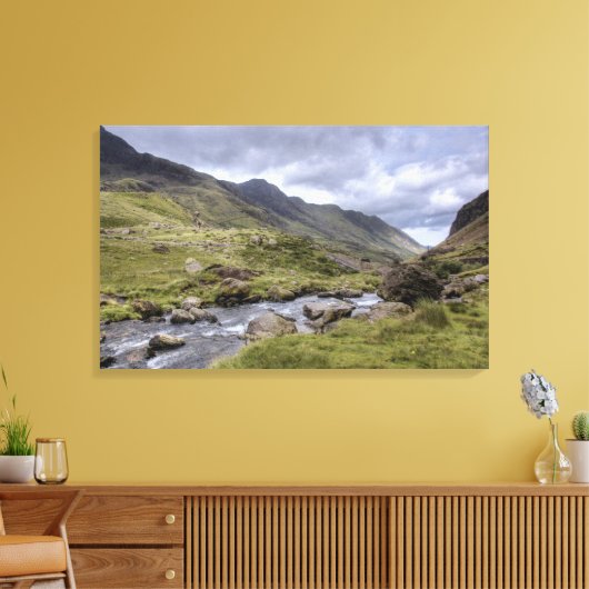 Walisische Landschaft Leinwanddruck (Insitu (Wohnzimmer))