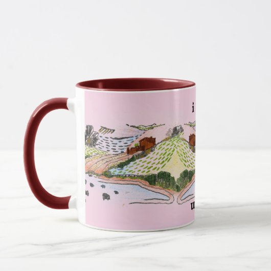 Walisische Landschaft Tasse (Links)