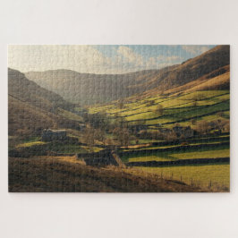 Walisische Landschaftstäler-Puzzle Puzzle