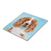 Walisische Springer Spaniel Malerei - Originale Hu Fliese (Seite)