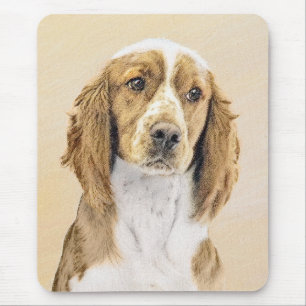Walisische Springer Spaniel Malerei - Originale Hu Mousepad