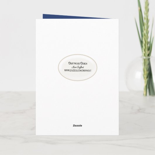 Walisische Terrier im Stuhl alt Karte (Rückseite)